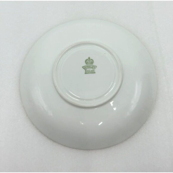 AYNSLEY Queen Elizabeth II Coronation 1953 Bone China Tea Cup & Saucer Set - Picture 10 of 11